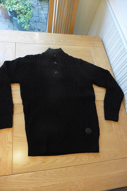 Barbour cable deals knit jumper mens