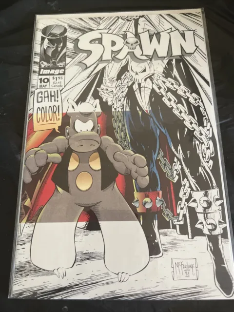 Spawn #10 (May '93; Image Comics) - Todd McFarlane & Dave Sim; Cerebus; creators