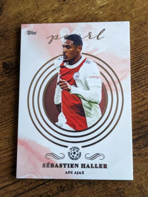 Sebastian Haller, Ajax, Pearl, Topps Pearl 2022