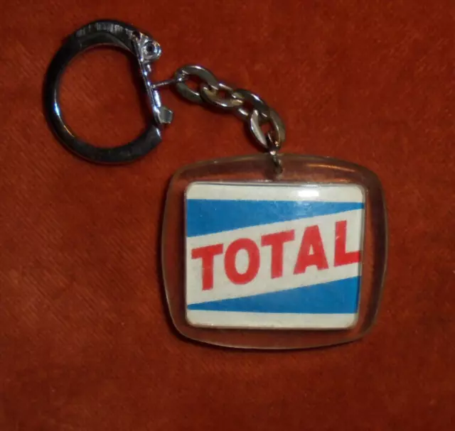 Porte-clés key ring TOTAL huile pétrole good oil !! TACOT 1900