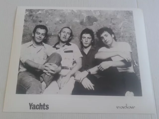 Yachts – 10x8 original Record company publicity photo 1978 / 1979? New Wave