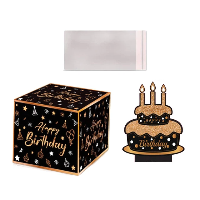 Tirelire « Happy Birthday » Pour Cadeau En Espèces, Sacs À Billets En