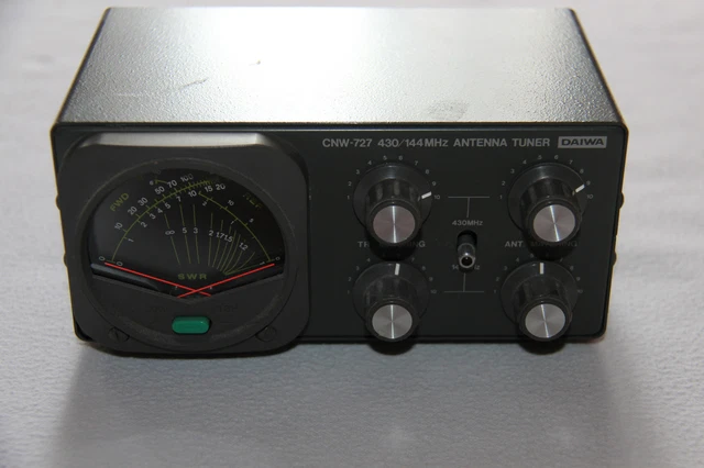 DAIWA CNW-727 430/144 MHz Antenna Tuner, TOP Zustand EUR 82
