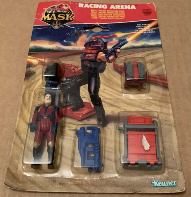 M.A.S.K. - Blister Neuf Racing Arena - MOCS Mask Kenner