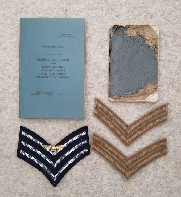 BRITISH WW1 ARMY Personal War Diary PostWW2 RAF Log Book 220 Sqn Hagger Family £20.00 PicClick UK