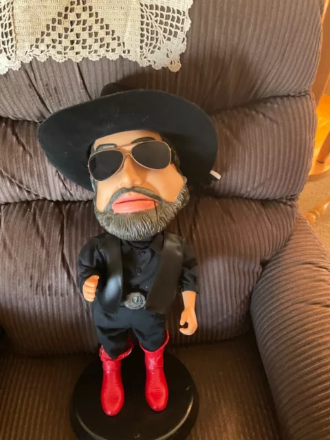 Collectable As Is Hank Williams Jr.singing,Moving Doll Not Working