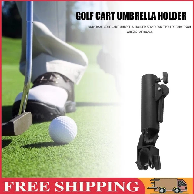 For Trolley Baby Pram Golf Cart Umbrella Holder Double Lock Connector Stand