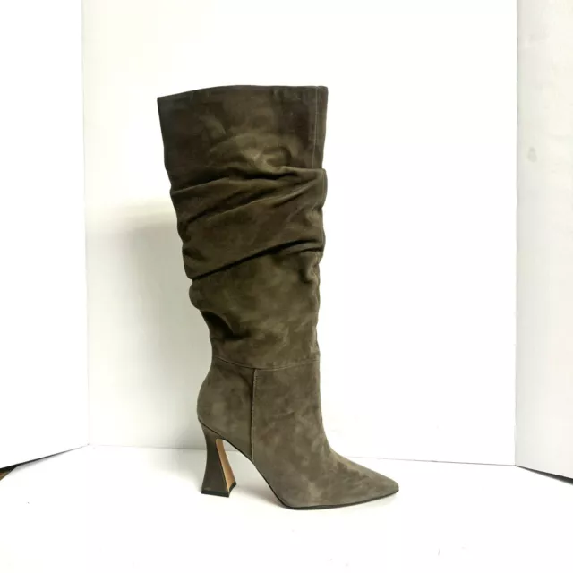 Vince Camuto Womens Alinkay Knee High Boot Sable Suede Size 8.5 M