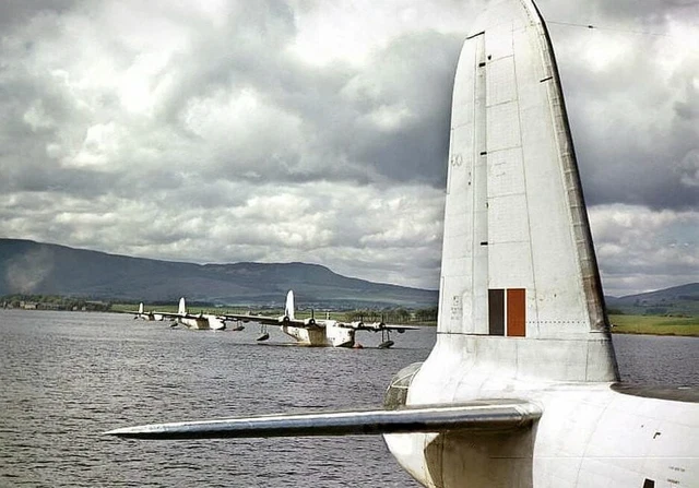 New 6 X 4 Photo Ww2 Raf Short Sunderland Flying Boat 7