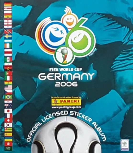 Panini WM 2006 20 verschiedene Sticker