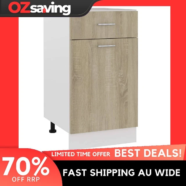 Drawer Bottom Cabinet Sonoma Oak 40x46x81.5 cm Engineered Wood