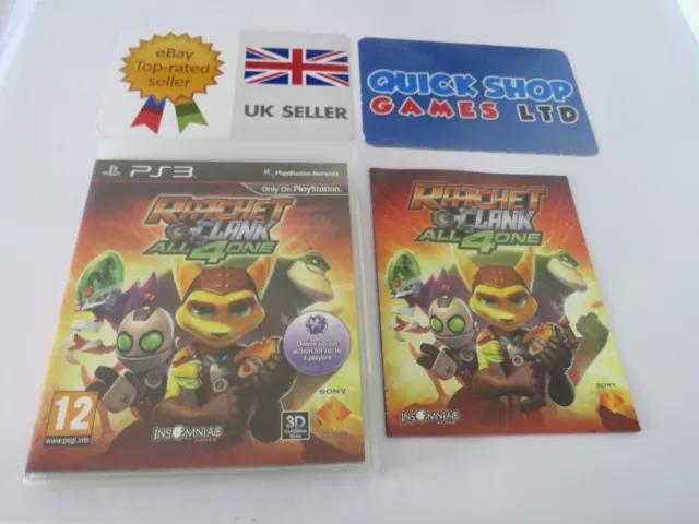 Ratchet & Clank: All 4 One (Sony PlayStation 3, ps3 pal