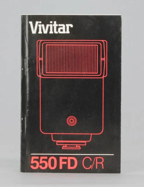 Manuel D'utilisation D'origine - Flash électronique Polaroid (Réf#R-125)