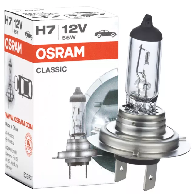 10 x lampe Osram H7 Classic 64210 CLC 12 V 55W 64210 CLC lampe de voiture ampoule ampoule 2