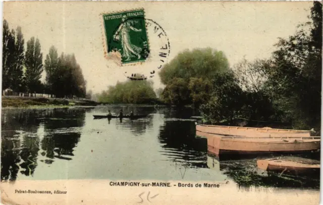 CPA CHAMPIGNY-sur-MARNE Bords de Marne (600182)