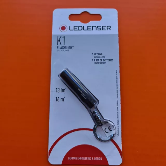 Led Lenser K1 Keyring Flashlight Torch 8251