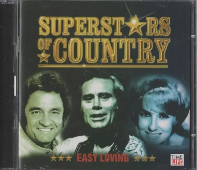 Time Life SUPERSTARS OF COUNTRY Easy Loving CD 2 DISC SET NEW George Jones