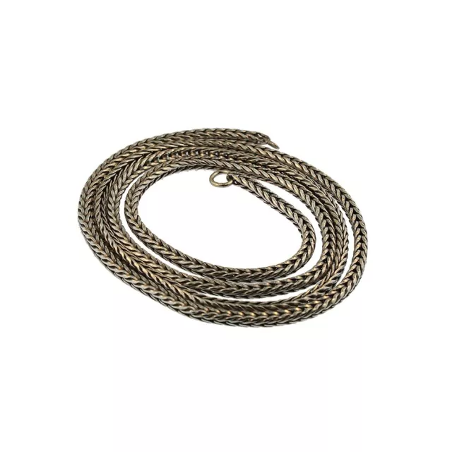 Trollbeads Original Foxtail 13290 Necklace Silver 35.4 (34.4 actual) inch *0
