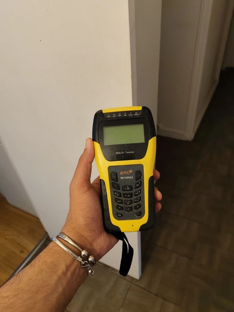 Combiné d'essai téléphonique Depaepe série 4 Bon État d'usure Rayures