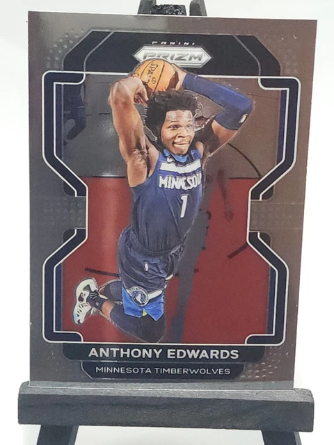 Panini Wolves 2021-22 PANINI PRIZM Anthony Edwards Base #37 Timberwolves EUR 3,30 ...