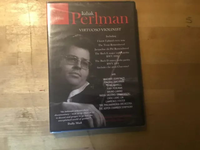 Itzhak Perlman - Virtuoso Violinist  [DVD] NEU OVP Christopher Nupen