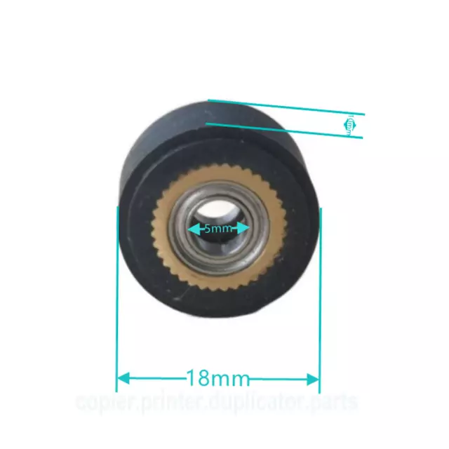 Long Life 6Pcs Pinch Roller 05x10x18mm Fit For Summa D Cutter Plotter Parts