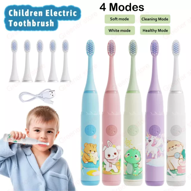 kids De Cepillos De Dientes Eléctricos 4 Modos