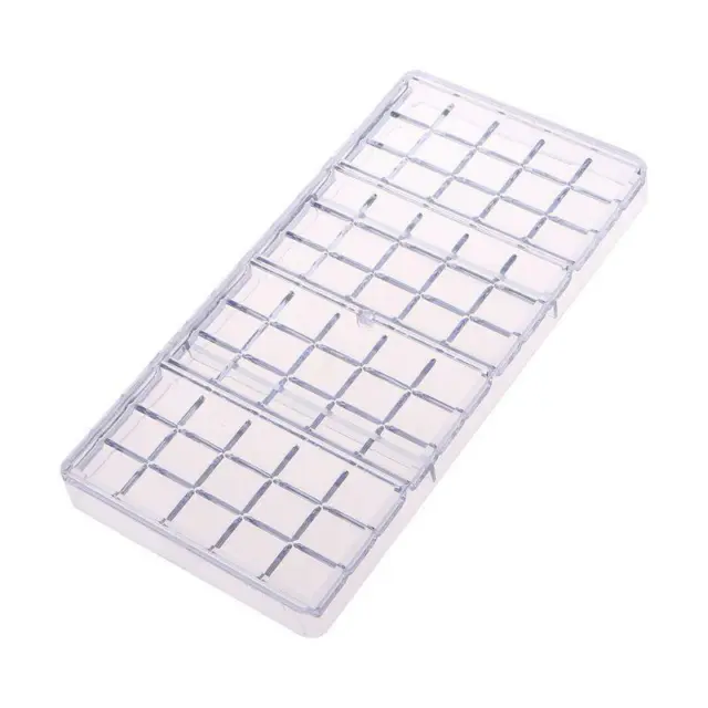 Polycarbonate Chocolate Bar PC Molds Candy Sugarcraft Clear Hard Plastic Mould