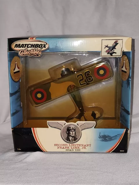 Matchbox Collectibles SPAD XIII Lt. Frank Luke Jr. Diecast Plane