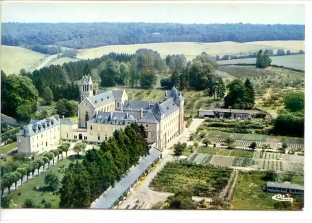 Cp 51 Marne - Arcis-Le-Ponsart - Abbaye De N.d. D'igny - Vue Aerienne Monastere