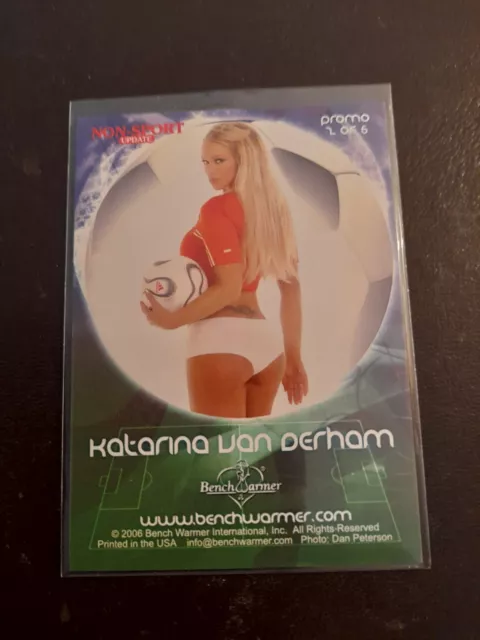 Benchwarmer 2006 World Cup Soccer Non-Sport Update Promotional Trading Card. 2