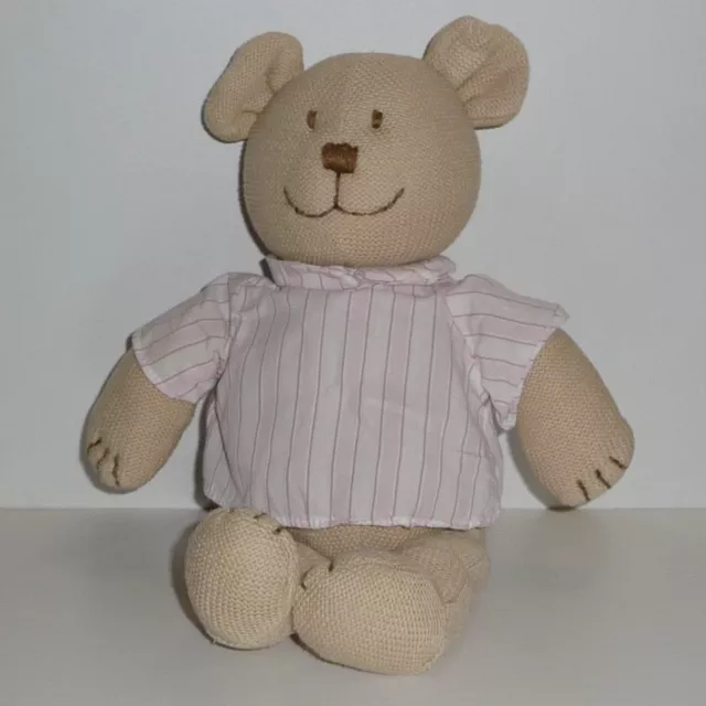 Doudou Ours Jacadi - Rose marron