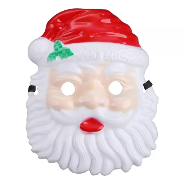 Funny Christmas Santa Claus Full Face Hollow Masquerade Props