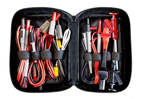 Peak Tech P 8200 - Jeu d'Accessoires de Mesure pour Multimètre Numérique Câbl...