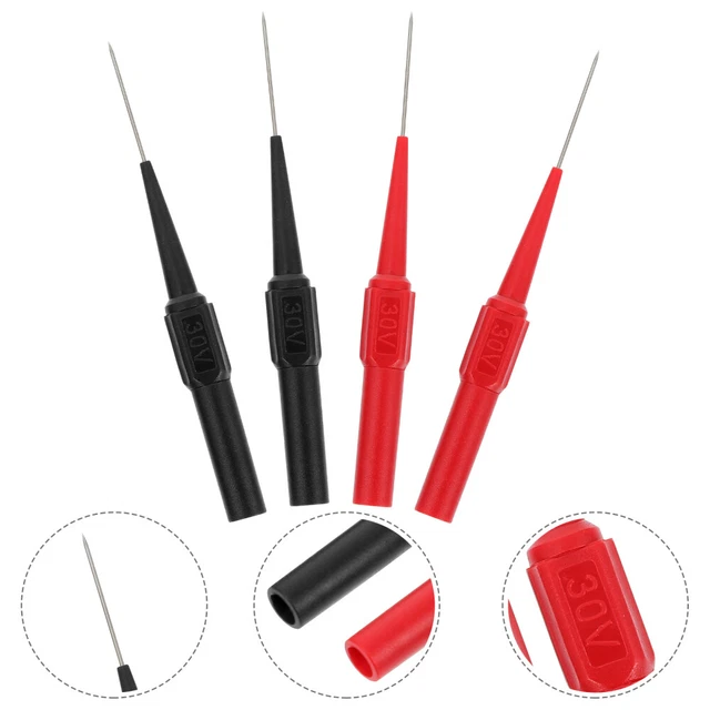 4 Pcs Stainless Steel Probe Automotive Wire Piercing Car Needle