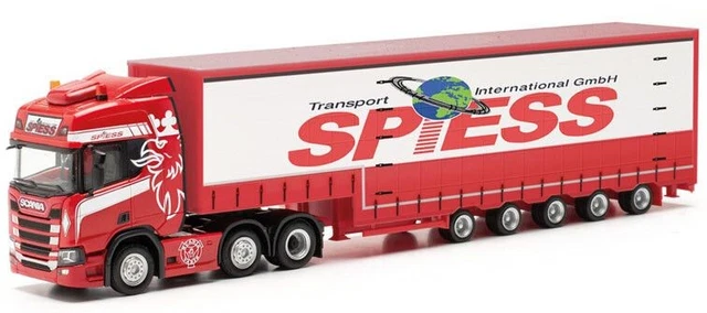 Camion Scania R HL 6x2 Avec Remorque BLOEDORN – HERPA 1/87 – HER311625