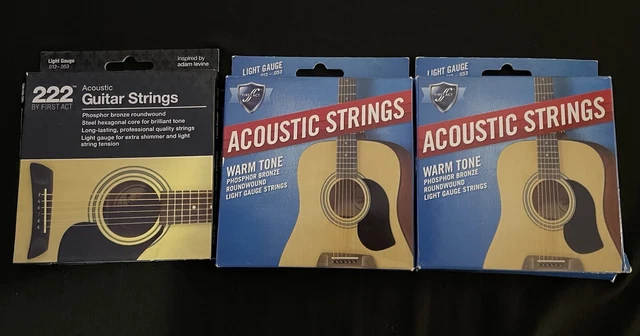 13 Acoustic Guitar Strings (.012 to .053) First Act