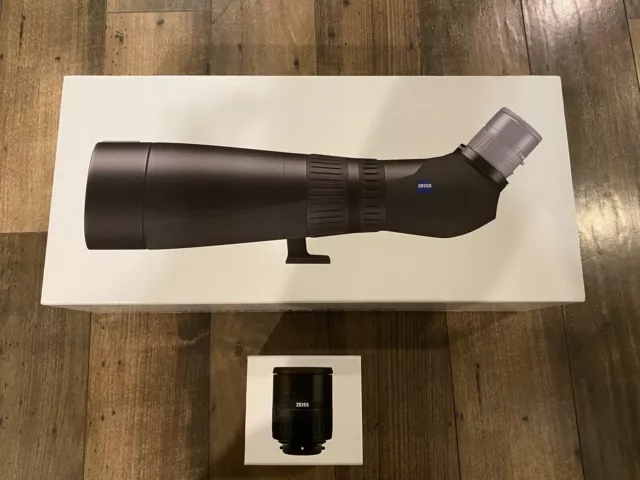 NEW  2022 Zeiss Victory Harpia 95mm Spotting Scope WITH 23-70x EYEPIECE.