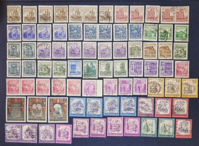 Lot 118 Briefmarken 🇦🇹 Österreich Gestempelt Paare Motive Shipping 🌍