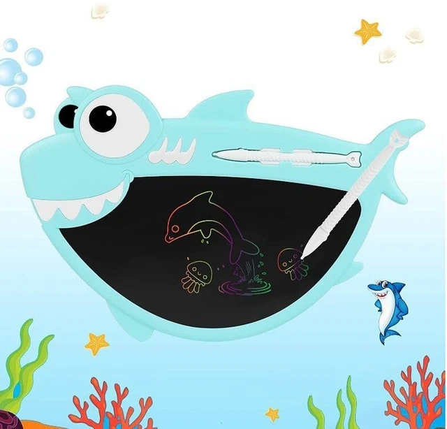 TABLETTE GRAPHIQUE TABLEAU Noir Numérique LCD Écriture Dessin Enfants ...