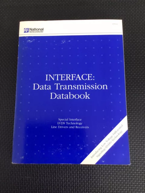 National Semiconductor Interface : Data Transmission DataBook  1994, Excellent