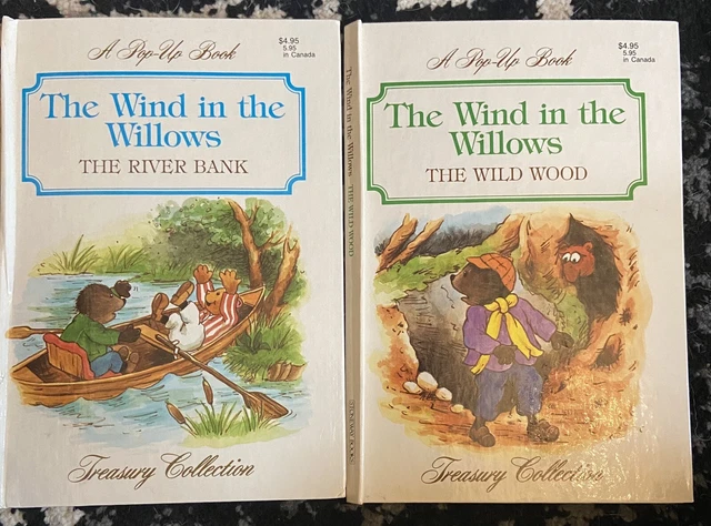 VINTAGE 1988 THE Wind in the Willows Children’s Pop Up Books $5.00 ...