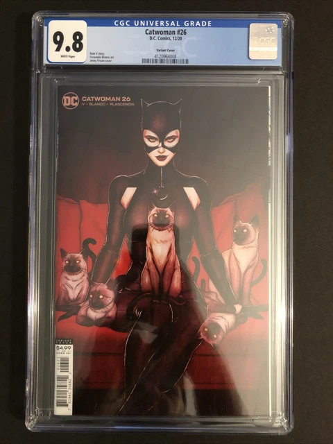 Catwoman #26 12/20 DC Comics CGC Graded 9.8 Jenny Frison Variant Cover