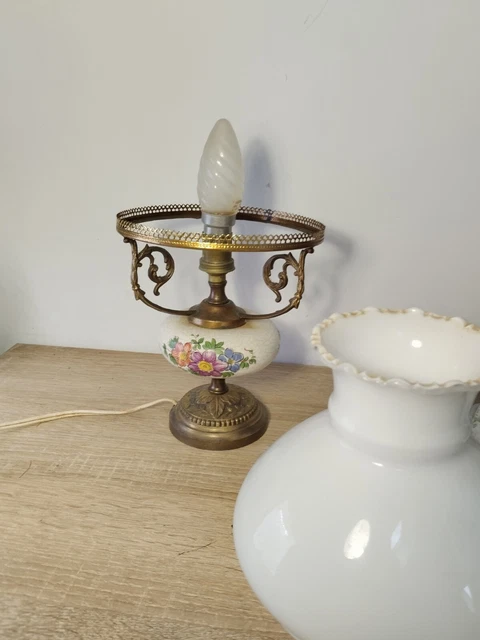 Petite lampe chevet métal rouge - De ci De ça Design: meubles et objets du 20ème siècle