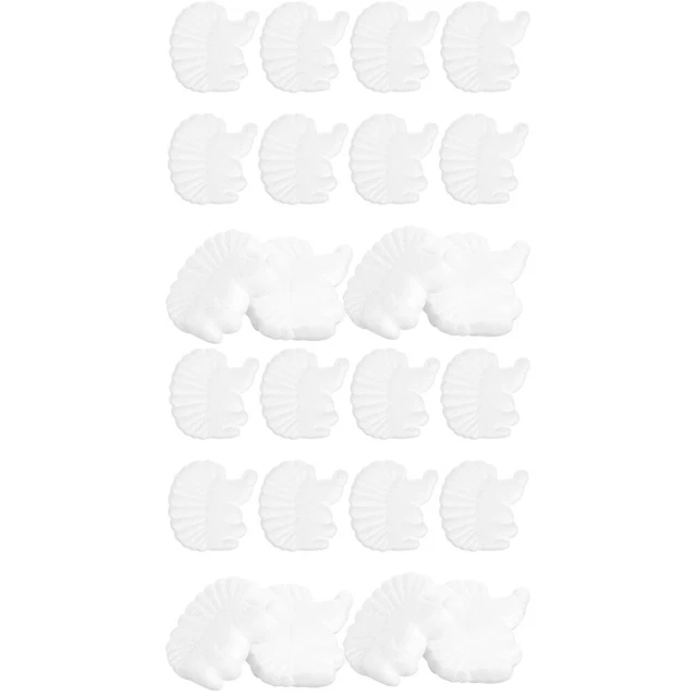 100 PCs unbemaltem Schaum Igel Tiermodelle handwerk dekorative Schäume Handwerk