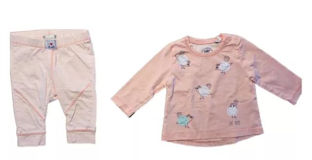 Dulce Bebé Pájaro Set Pantalón Y Camiseta De Eat Ants Talla 56 Newborn