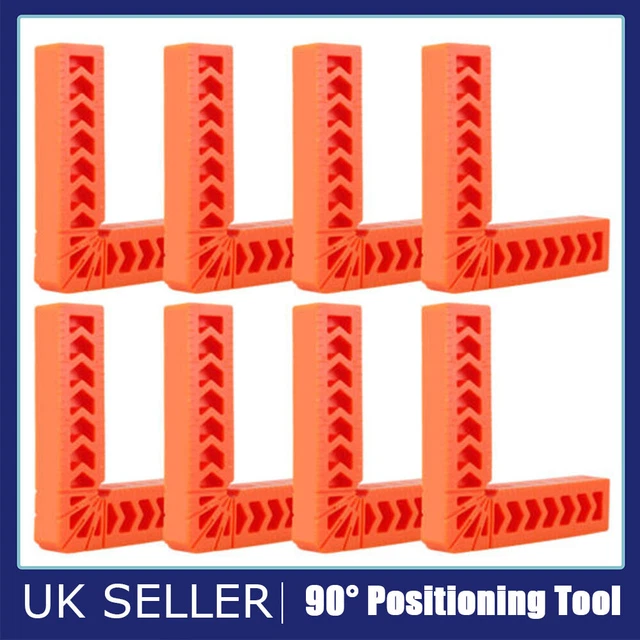 90 DEGREE POSITIONING Squares Right Angle for Woodworking Cabinet ...