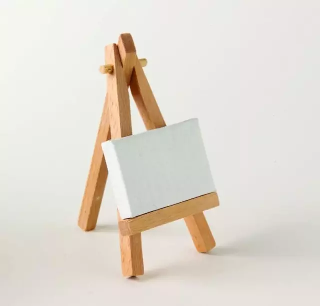1Pc Mini Artist Wooden Renoir Easel Wood Wedding Table Card Stand Display Cle...