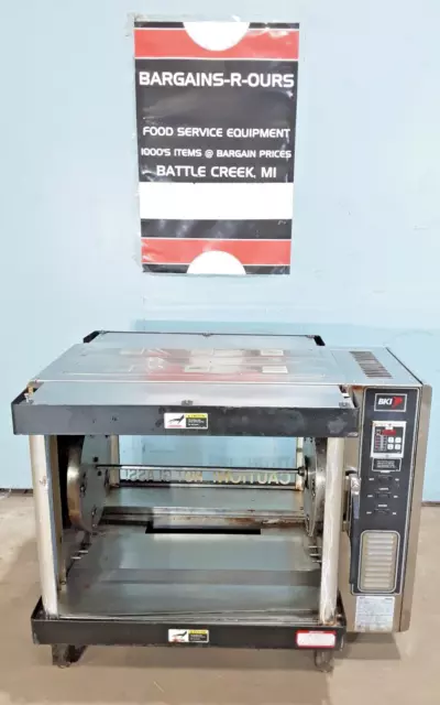"Bki Model: Dr-34" Heavy Duty Commercial C/Top Electric Chicken Rotisserie Oven