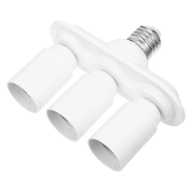 Adattatore Presa Lampadina Veemoon 2 Pezzi - Convertitore E27 A Presa 2 Pin Bianco - Foto 6